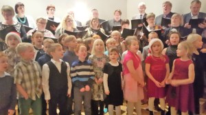 Aðventukvöld 2015: Kór Áskirkju ásamt Barnakór Fellaskóla